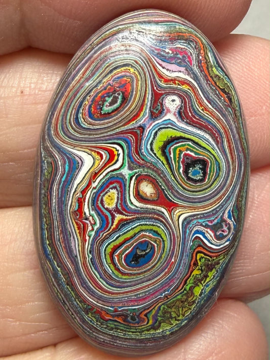 Oval 35x21mm Funkite Cabochon 64