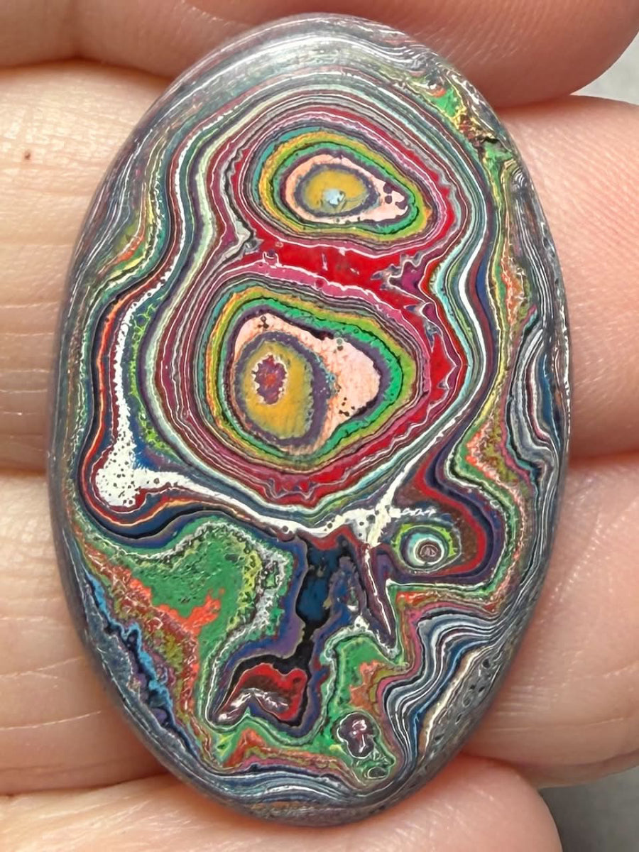 Oval 31x20mm Funkite Cabochon 66