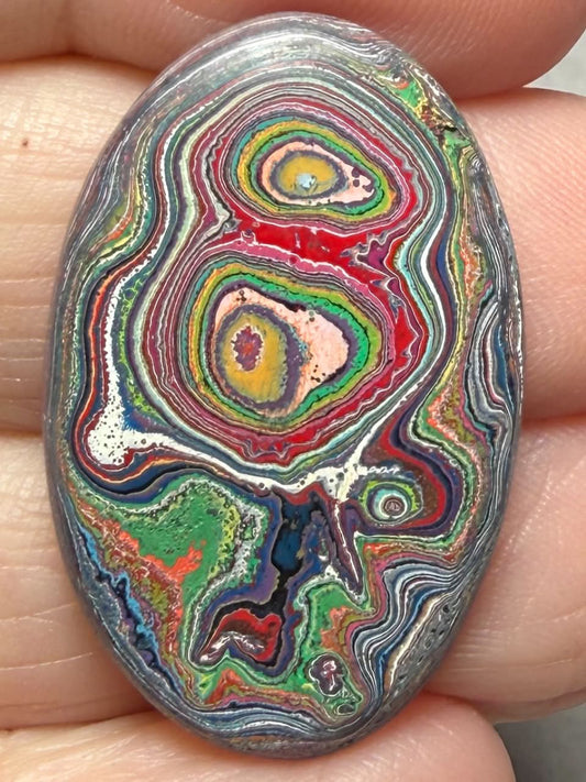 Oval 31x20mm Funkite Cabochon 66