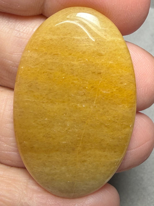 Oval 42x27mm Golden Aventurine Cabochon 04
