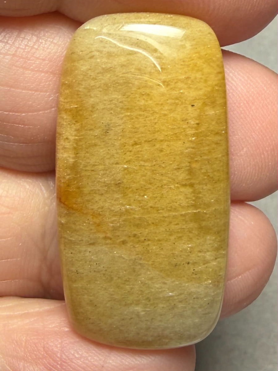 Rectangle 33x17mm Golden Aventurine Cabochon 11