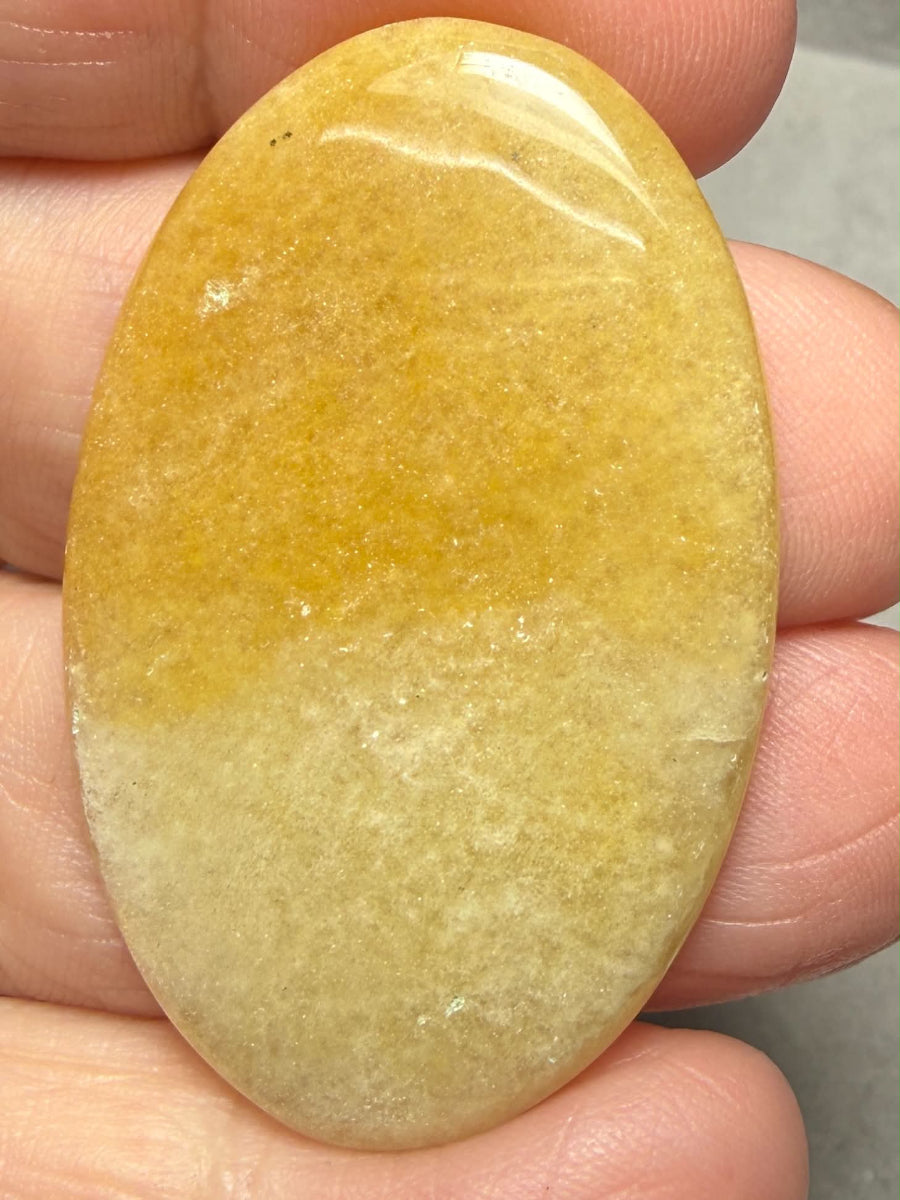 Oval 43x28mm Golden Aventurine Cabochon 23