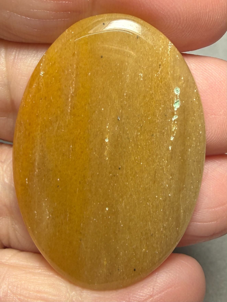 Oval 44x30mm Golden Aventurine Cabochon 24