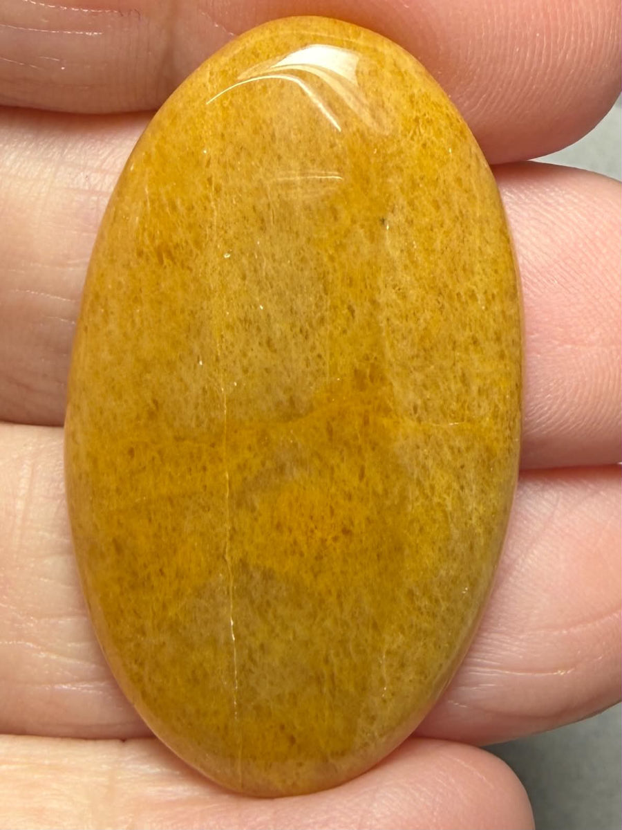 Oval 40x23mm Golden Aventurine Cabochon 26