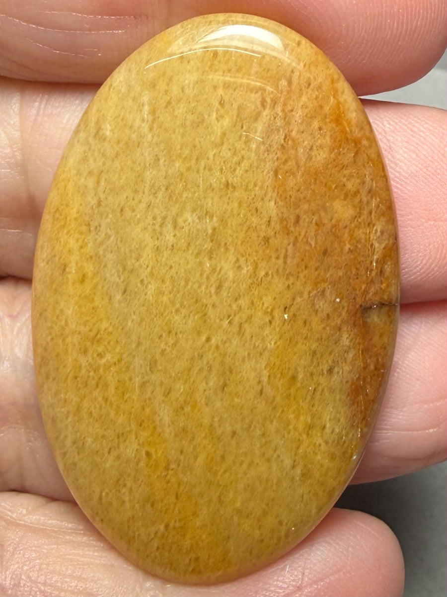 Oval 46x29mm Golden Aventurine Cabochon 30