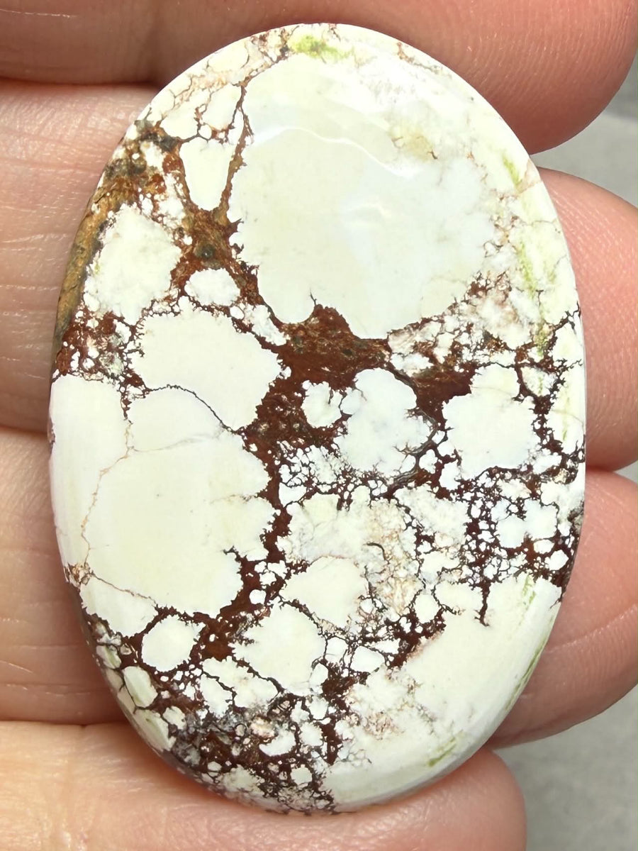 Oval 36x24mm Wild Horse Magnesite Cabochon 37