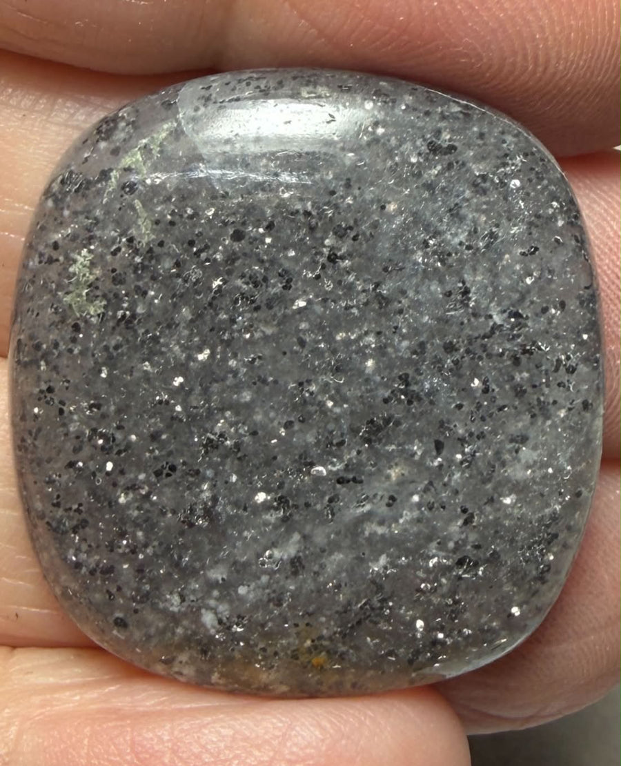 Rectangle 29x28mm Galaxy Star Sunstone Cabochon 07