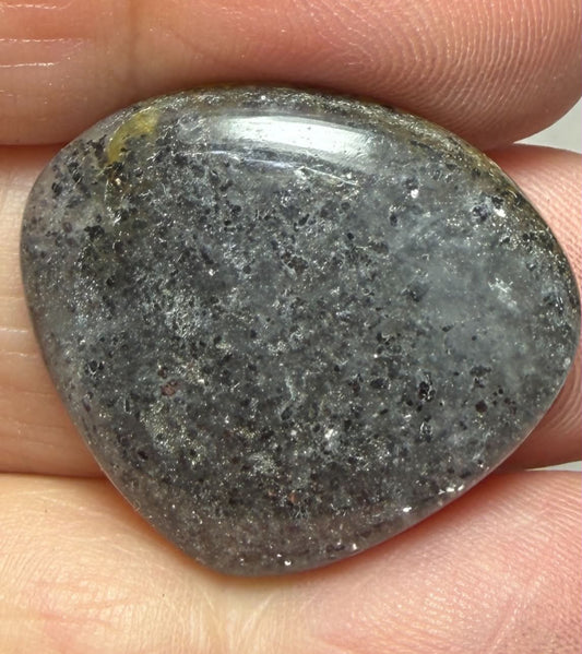Teardrop 24x27mm Galaxy Star Sunstone Cabochon 13