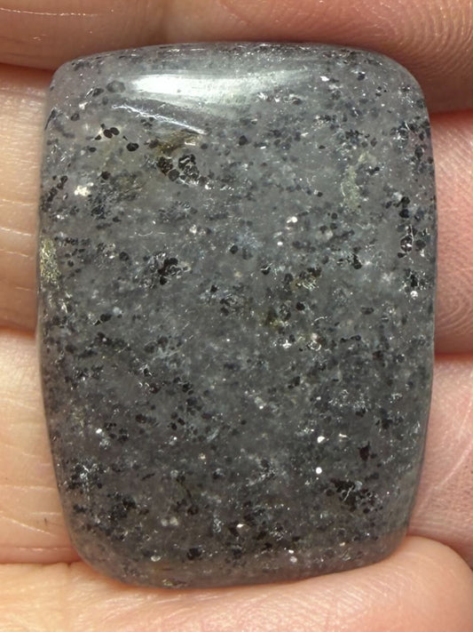 Rectangle 28x21mm Galaxy Star Sunstone Cabochon 14