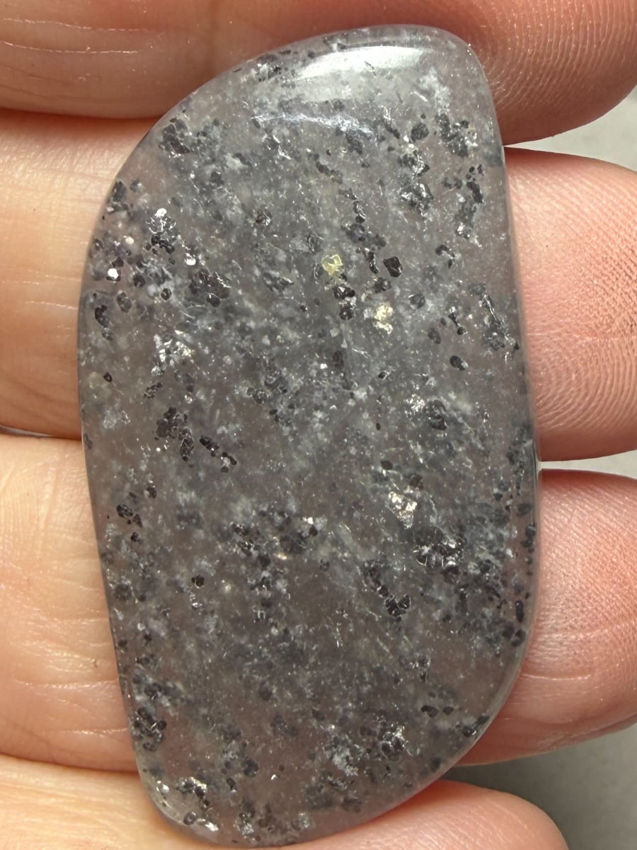 Freeform 44x23mm Galaxy Star Sunstone Cabochon 18