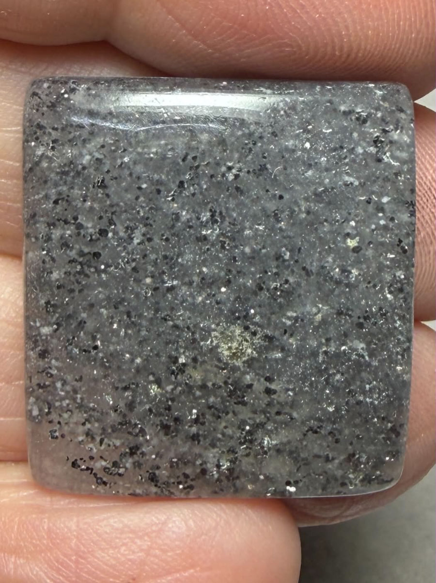 Rectangle 26x24mm Galaxy Star Sunstone Cabochon 19