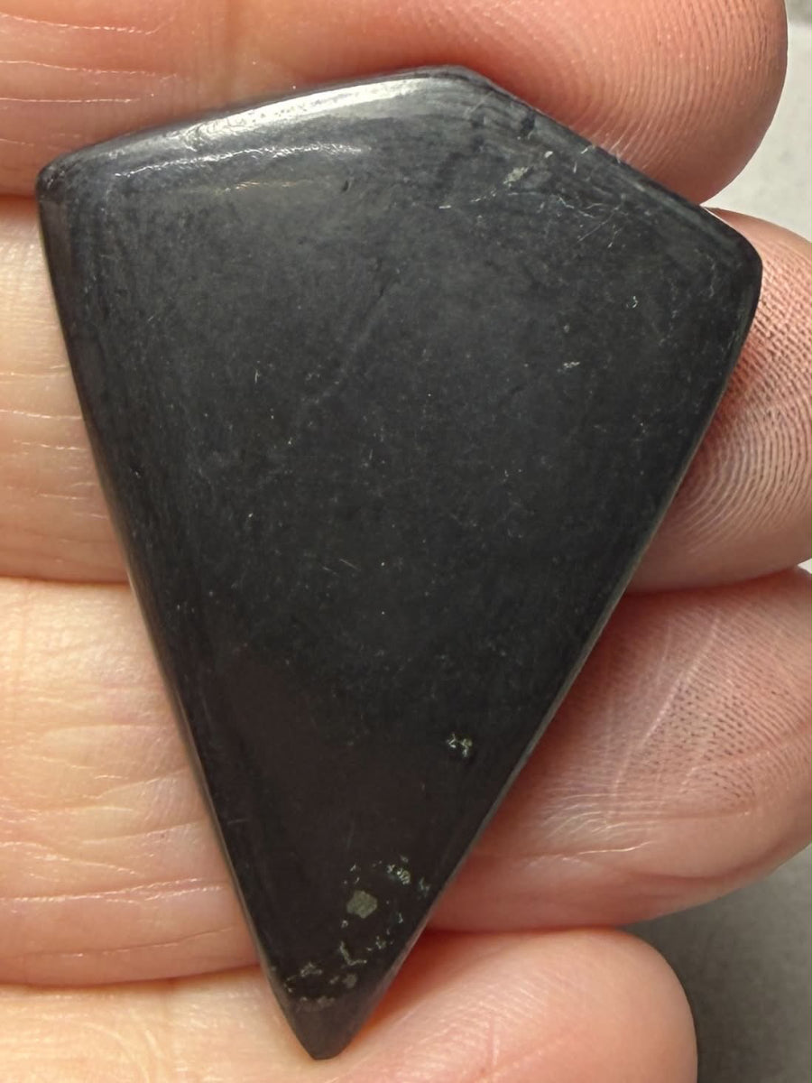 Freeform 40x28mm Shungite Cabochon 39