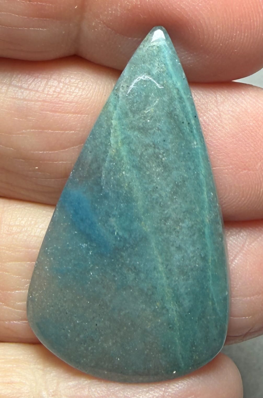 Teardrop 39x22mm Trolleite Cabochon 45