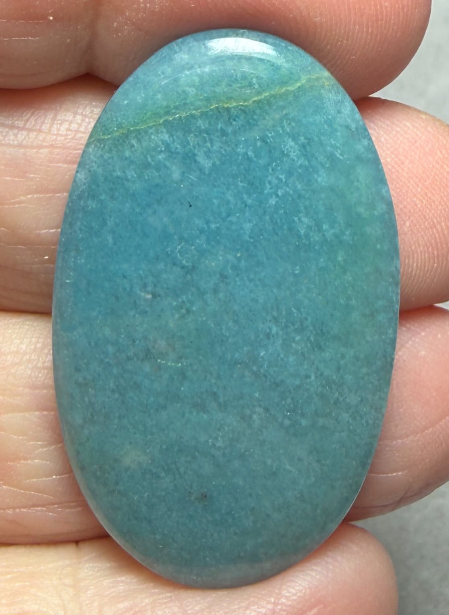 Oval 38x23mm Trolleite Cabochon 49