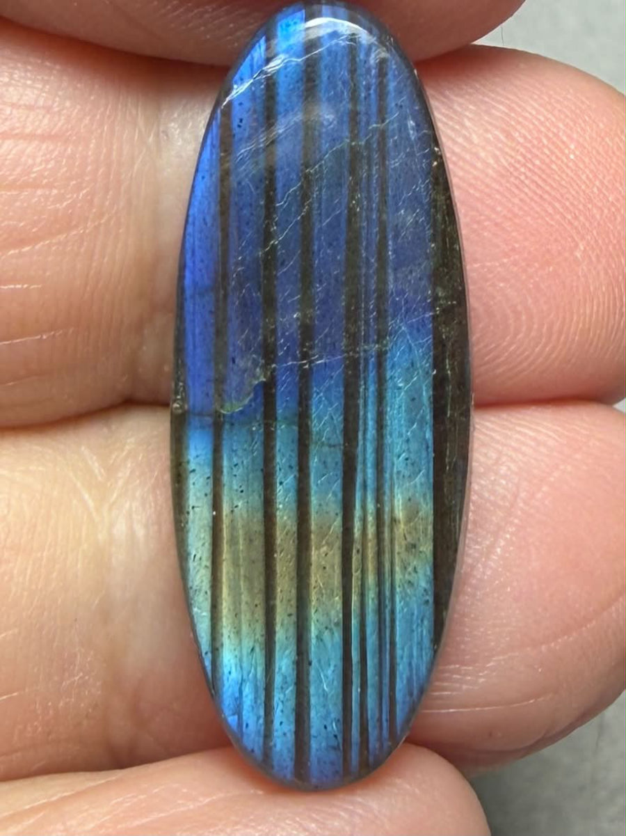 Oval 29x11mm Labradorite Cabochon 300