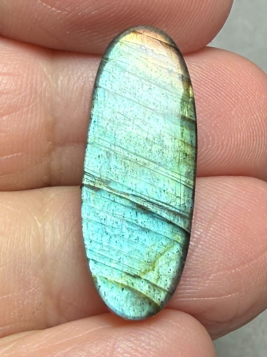 Oval 26x10mm Labradorite Cabochon 302