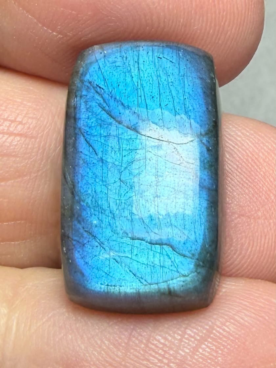 Rectangle 22x13mm Labradorite Cabochon 303