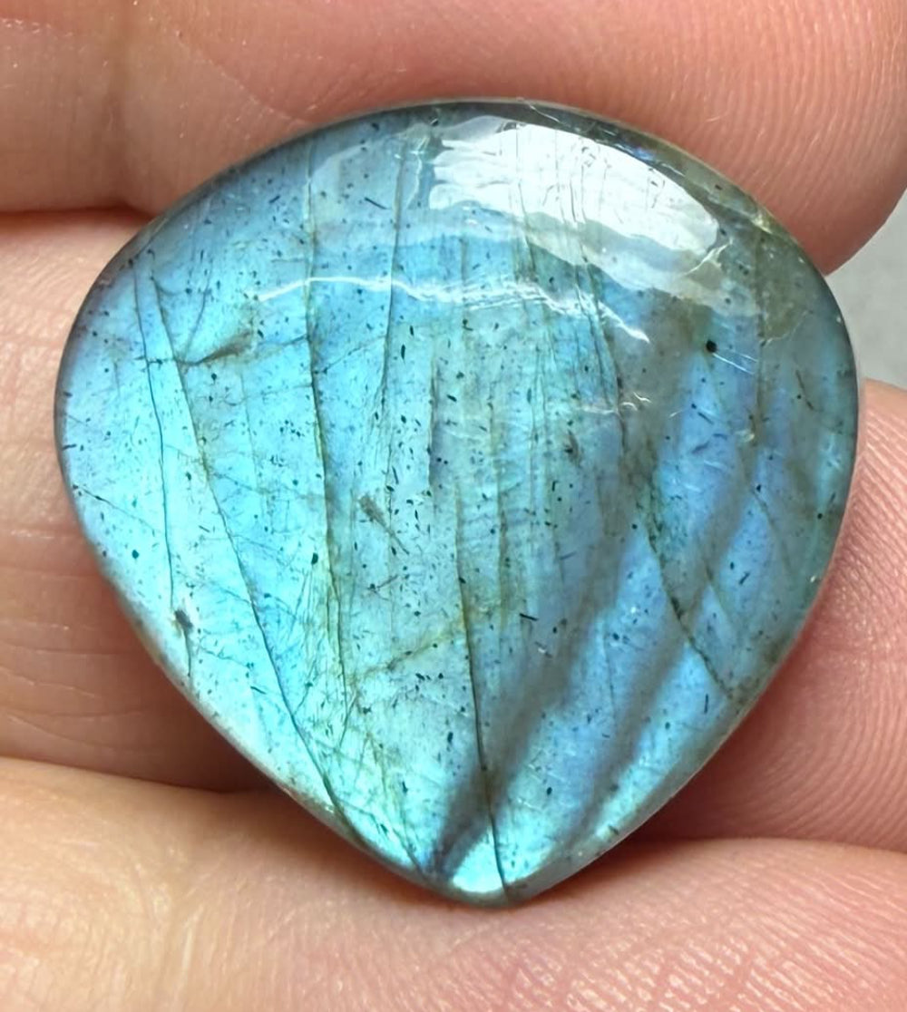 Teardrop 22x22mm Labradorite Cabochon 311