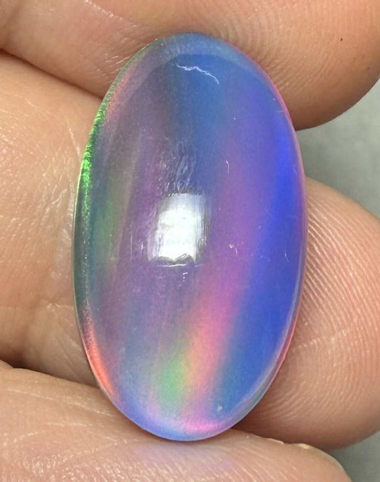 Oval 22x13mm Aurora Opal Cabochon 21