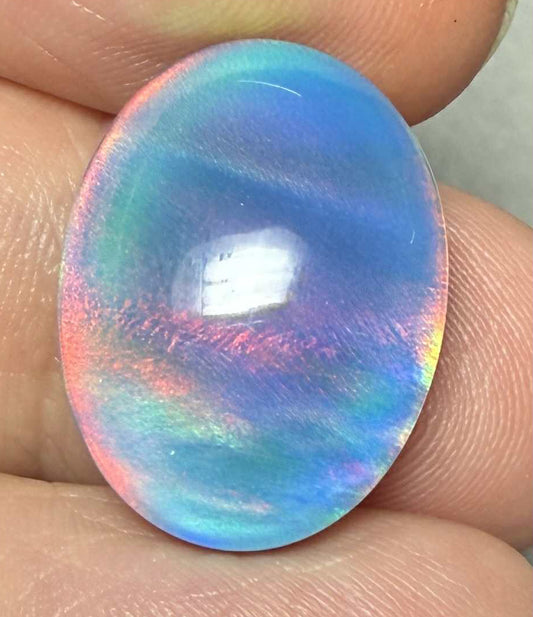 Oval 20x15mm Aurora Opal Cabochon 26