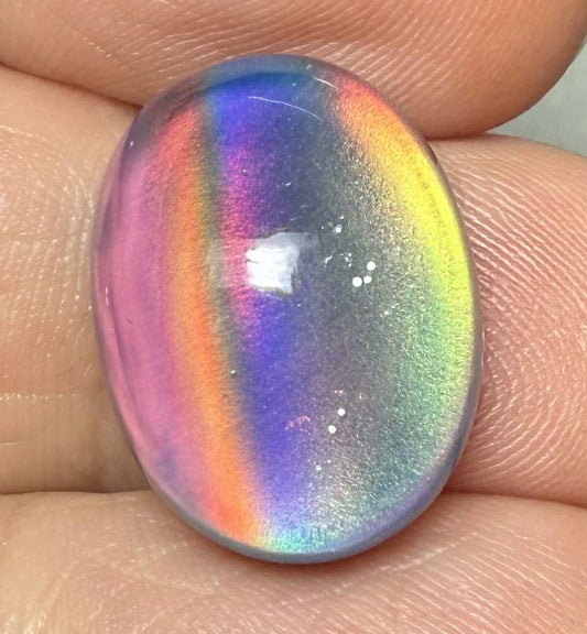 Oval 17x13mm Aurora Opal Cabochon 30