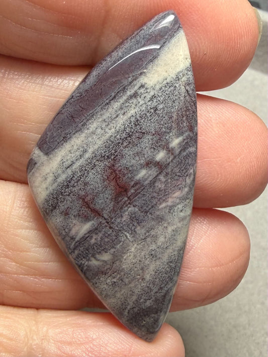 Freeform 46x23mm Porcelain Jasper Cabochon 30