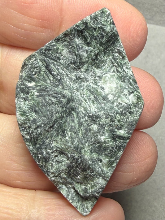 Freeform 48x29mm Actinolite Cabochon 31