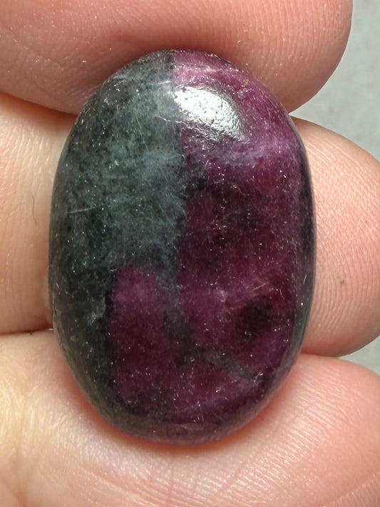 Oval 24x16mm Ruby Zoisite Cabochon 36