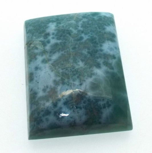Rectangle 41x29mm Larimar Cabochon 03
